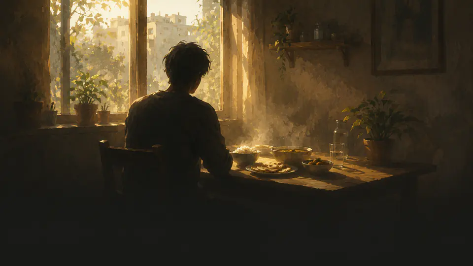 A home-cooked meal